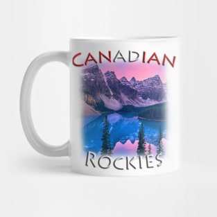 Canadian Rockies - Moraine Lake sunset Mug